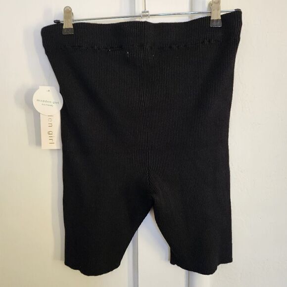 Madden Girl 2 Piece Ribbed Knit Tank Top and Biker Short Set Size XL - Picture 10 of 10